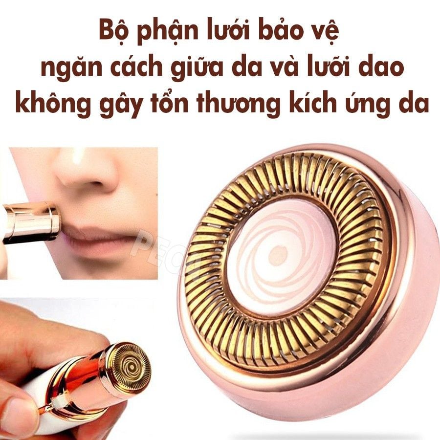 Máy cạo lông Kemei KM-577 chuyên dùng cạo lông toàn thân, lông mặt, lông tay chân, bikini...