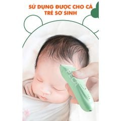 Tông đơ cắt tóc trẻ em không dây Kemei KM-811 kích thước nhỏ gọn êm ái bảo hành chính hãng 12 tháng