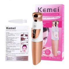 Máy cạo lông Kemei KM-577 chuyên dùng cạo lông toàn thân, lông mặt, lông tay chân, bikini...