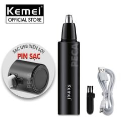 Máy tỉa lông mũi Kemei KM-X4 dùng pin sạc USB tiện lợi - phân phối chính hãng