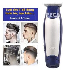 Tông đơ chấn viền sắc nét Kemei KM 5021 nhỏ gọn tiện lợi có thể cạo đầu, tạo kiểu tóc - Chính hãng