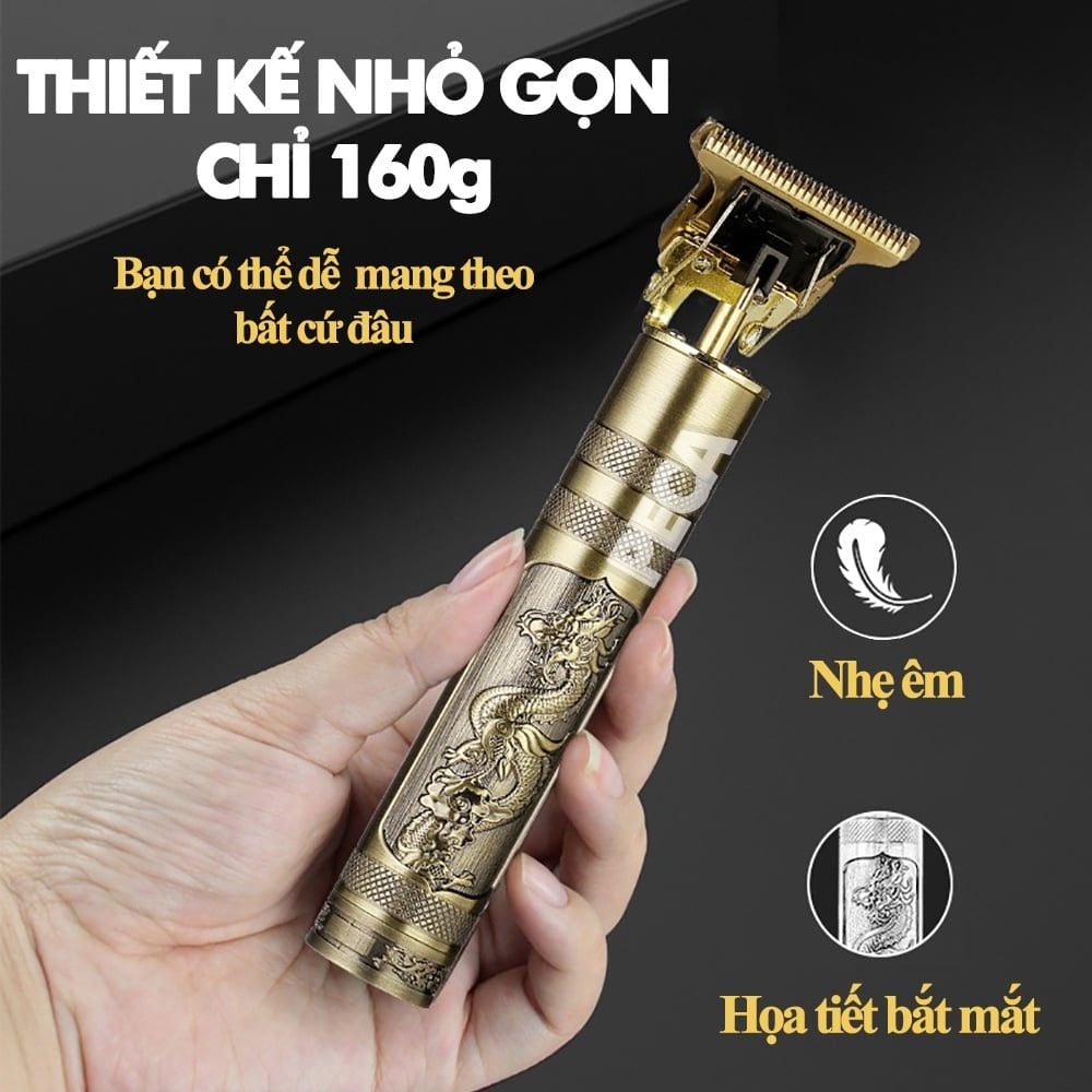 Tông đơ chấn viền không dây Kemei KM-1974C có 2 pin rời, có thể sạc lại,có thể khắc tatoo, cạo trắng... - CHÍNH HÃNG