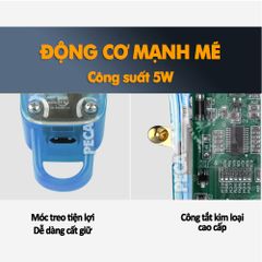 Tông đơ cắt tóc chuyên nghiệp KEMEI KM-2709PG màn hình LCD hiển thị thông minh pin trâu 3h sạc nhanh