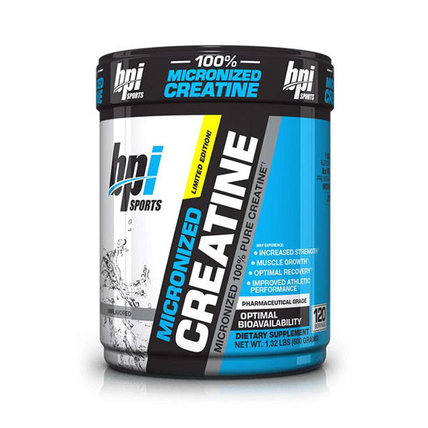 BpiSport - Micronized Creatine 600g, 120ser