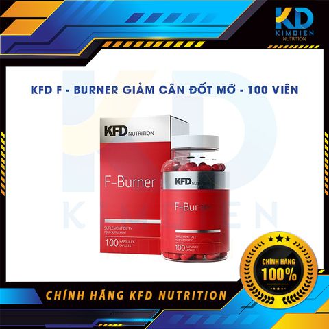  KFD F- BURNER GIẢM CÂN ĐỐT MỠ - 100 VIÊN 