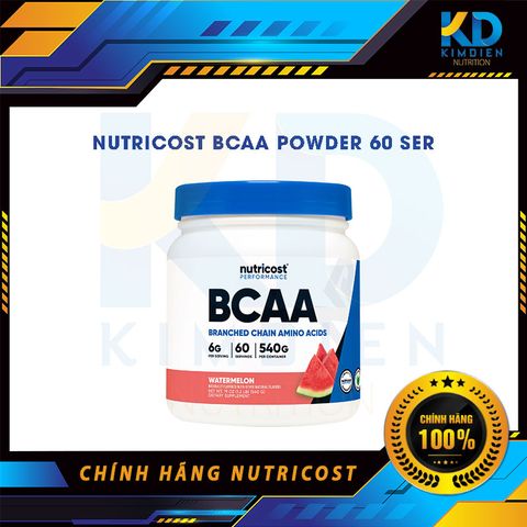  NUTRICOST BCAA POWDER 60 SER 