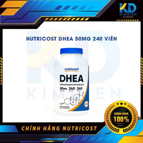  NUTRICOST DHEA 50MG 240 VIÊN 