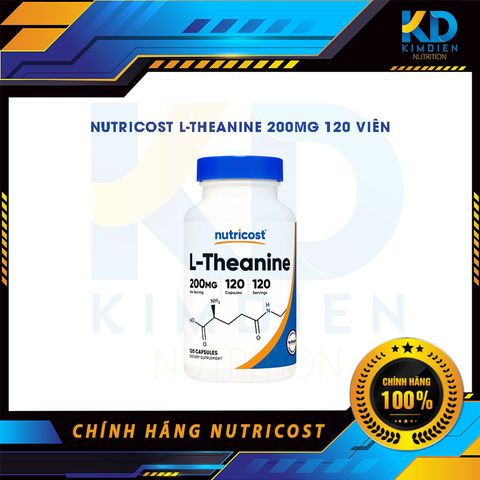  NUTRICOST L-THEANINE 200MG 120 VIÊN 