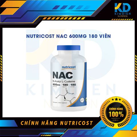  NUTRICOST NAC 600MG 180 VIÊN 