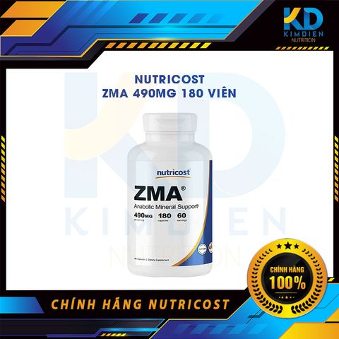  NUTRICOST ZMA 490MG 180 VIÊN 