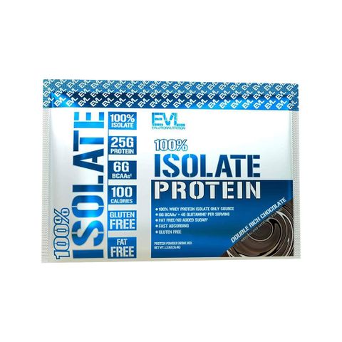  SAMPLE EVL 100 ISOLATE PROTEIN 1 SERVINGS 