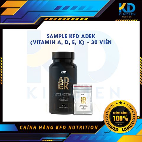  Sample KFD ADEK (Vitamin A, D, E, K) – 30 viên 