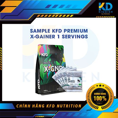  SAMPLE KFD PREMIUM X-GAINER 1 SERVINGS 