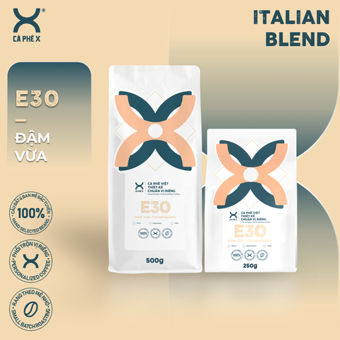  E30 • Italian Blend • Đậm vừa 