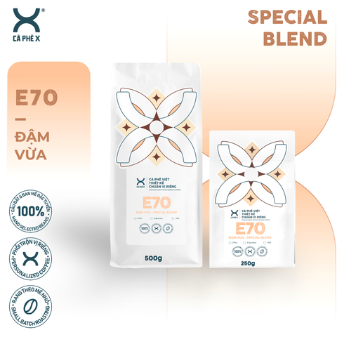  E70 • Special Blend • Đậm vừa - Less caffeine 