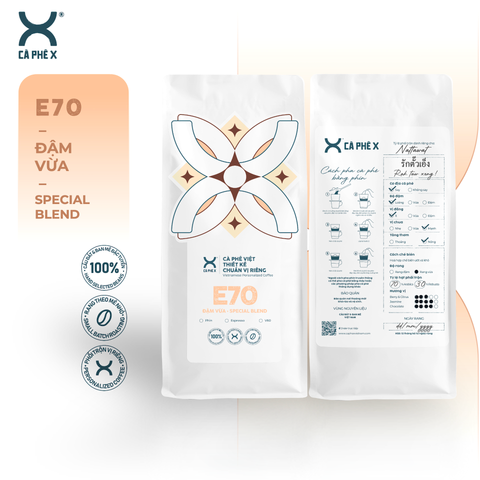  E70 • Special Blend • Đậm vừa - Less caffeine 