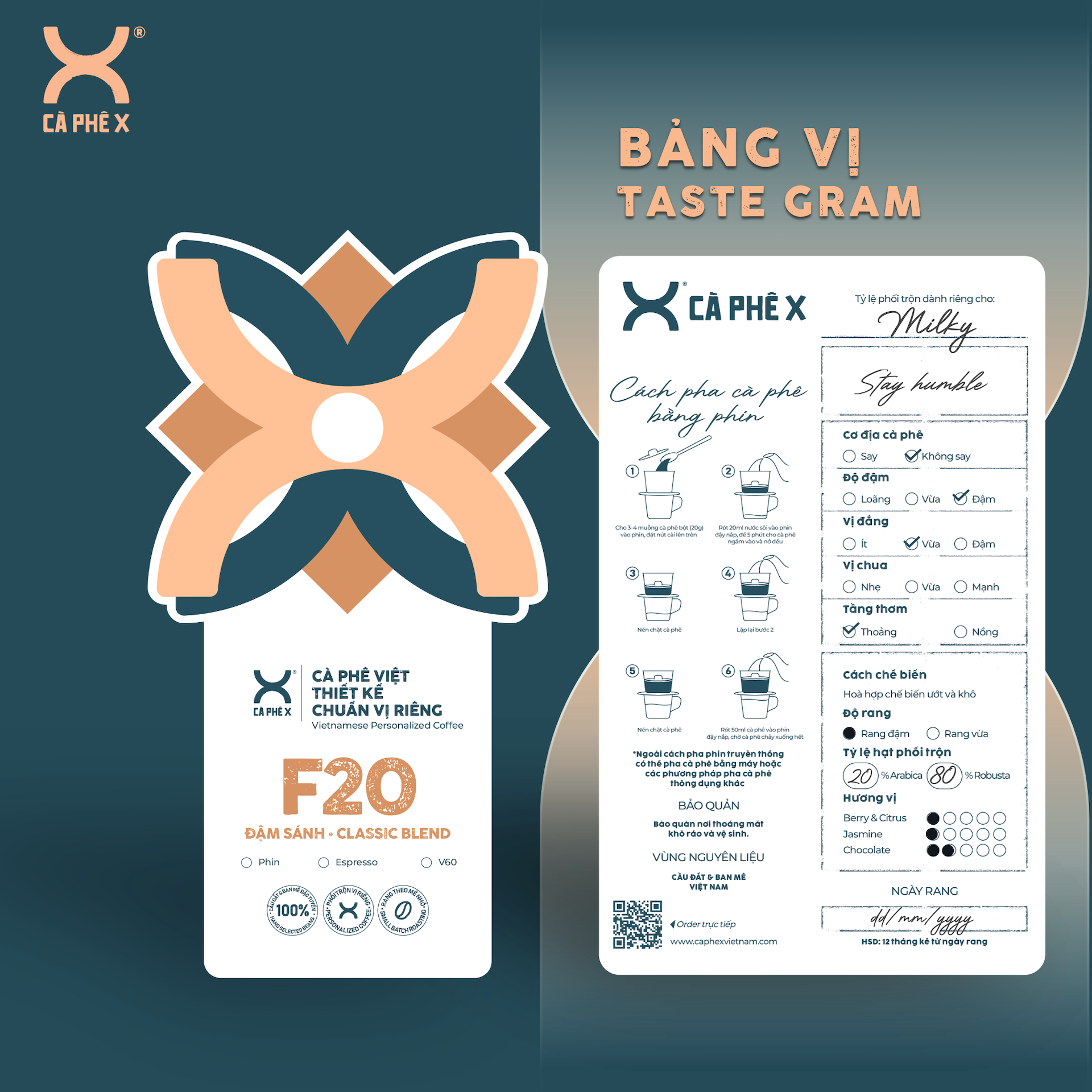  F20 • Classic Blend • Đậm sánh 