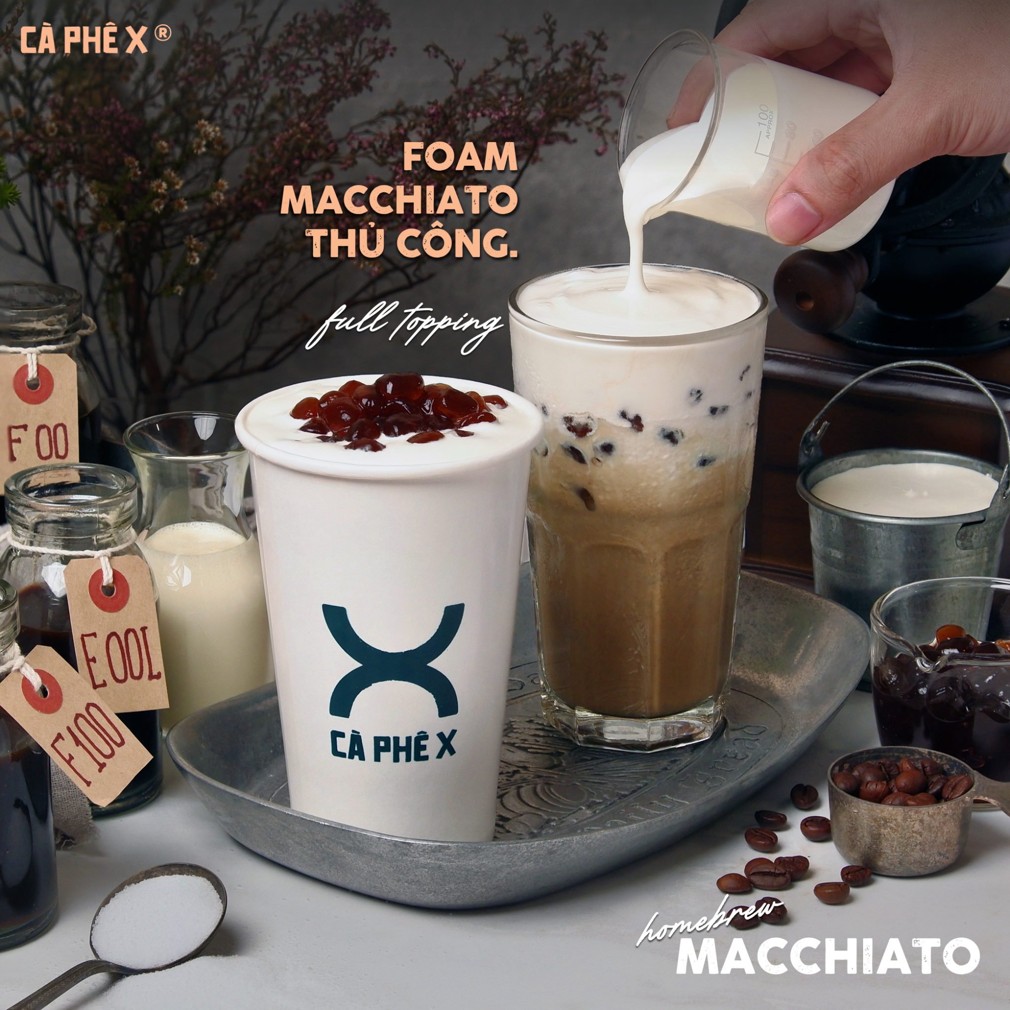  Homebrew Macchiato Specialty • Caramel Bubble 