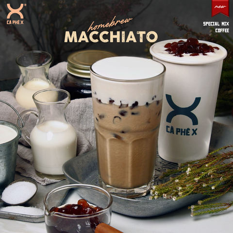  Homebrew Macchiato Specialty • Caramel Bubble 