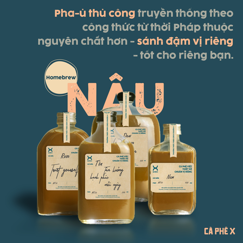  Homebrew Nâu • Trữ 3 ngày 