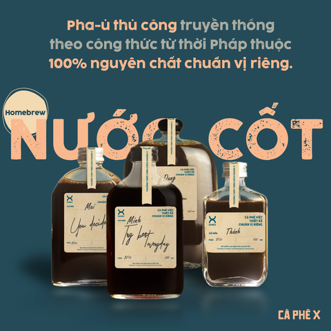  Homebrew Nước Cốt Nguyên Chất • Trữ 7 ngày 