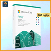Microsoft 365 Family 32/64bit (Office chính hãng) | chia sẻ 6 user, bản quyền 365 ngày