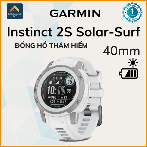 Đồng Hồ Thông Minh Garmin Instinct 2S Solar - Surf Edition/40mm/Ericeira (010-02564-63)