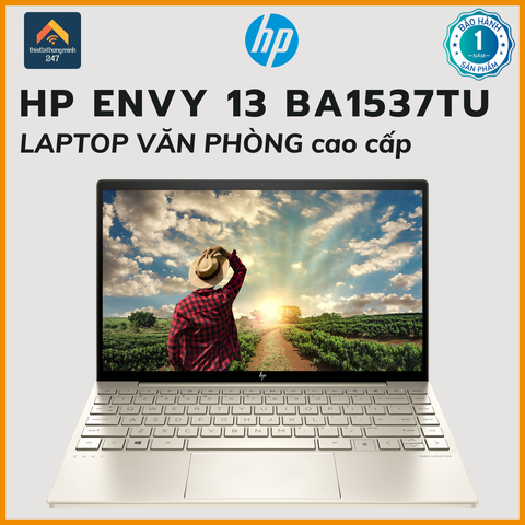 Laptop cao cấp HP Envy 13 ba1537TU i5 1135G7/8GB/256GB/13.3