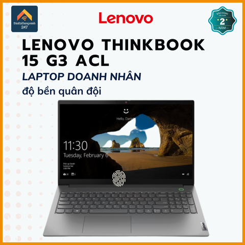 Laptop doanh nghiệp Lenovo ThinkBook 15 G3 ACL R7 5700U/8GB/512GB/15.6