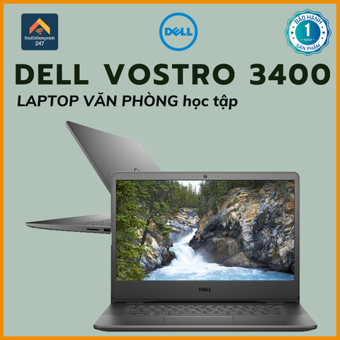 Laptop văn phòng Dell Vostro 3400 i7 1165G7/8GB/512GB/2GB MX330/14
