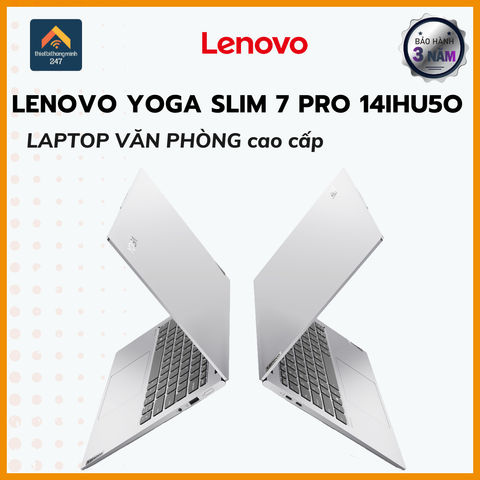 Laptop cao cấp Lenovo Yoga Slim 7i Pro 14IHU5O i7 11370H/16GB/1TB SSD/2GB MX450/14