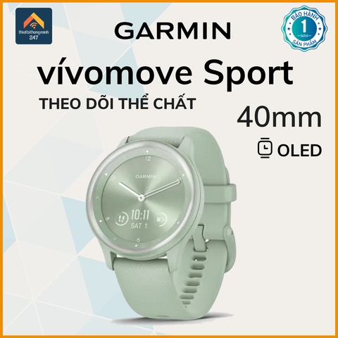 Đồng Hồ Thông Minh Garmin vivomove Sport/40mm