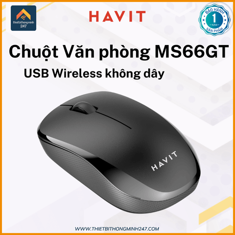 Chuột văn phòng không dây HAVIT MS66GT 1600 DPI