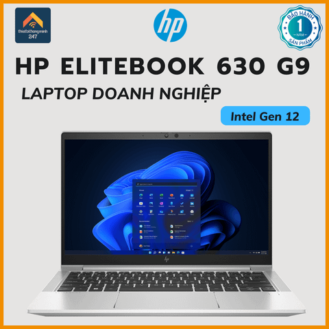 Laptop doanh nghiệp HP Elitebook 630 G9 i5 1235U/8GB/256GB/13.3