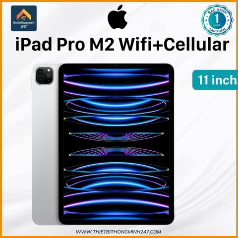 iPad Pro M2 11 inch Wifi + Cellular (2022)