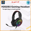 Tai nghe Gaming 7.1 có dây HAVIT GAMENOTE H2028U đèn LED RGB Mic rời