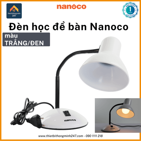 Đèn học để bàn cho bé Nanoco | tặng bóng 5W-NLB056