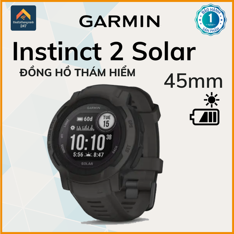Đồng Hồ Thông Minh Garmin Instinct 2 Solar/45mm