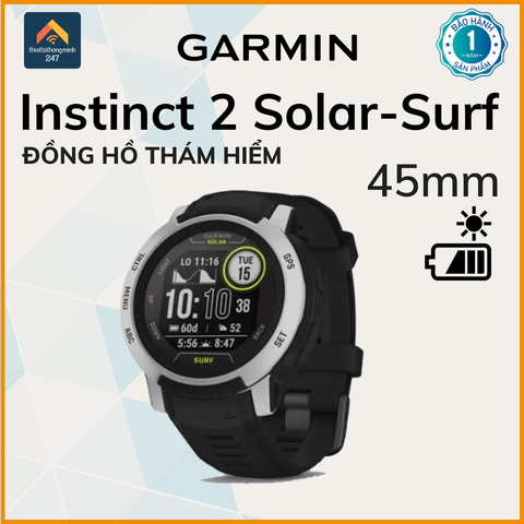 Đồng Hồ Thông Minh Garmin Instinct 2 Solar - Surf Edition/45mm/Bells Beach (010-02627-65)