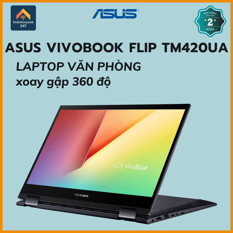 Laptop Asus VivoBook Flip TM420UA R7 5700U/8GB/512GB/14
