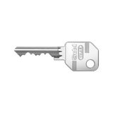  EVVA FPS - Ruột Khoá Cửa Một Đầu Chìa Một Đầu Vặn - EV323FPS 