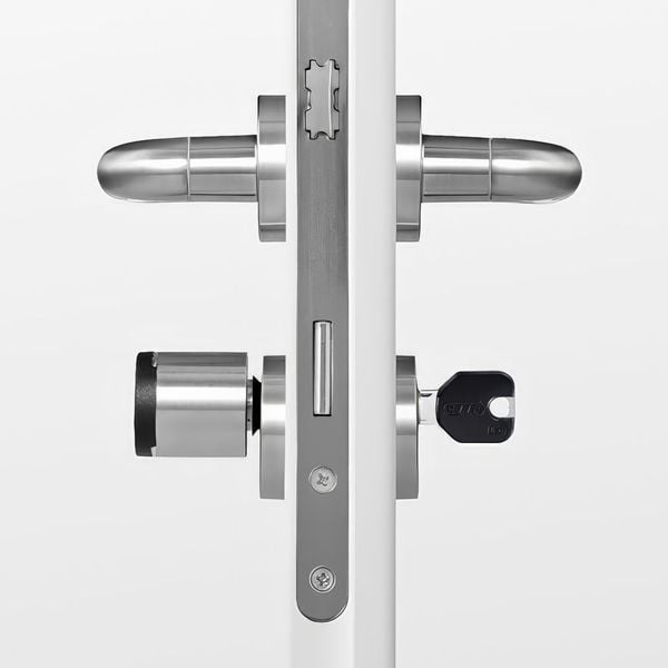  Special Order - Ruột Khoá Cửa Điện Tử Thông Minh Một Đầu Xoay Điện Tử Một Đầu Chìa Cơ EVVA AirKey EPS - EV320AK-EPS 