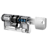 EVVA MCS - Ruột Khoá Cửa Một Đầu Chìa Một Đầu Vặn - EV323MCS 