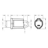  Special Order - Ổ Khóa Điện Tử Thông Minh EVVA AirKey - EVPL.H802-2WP 
