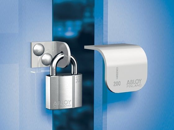  Special Order - Bộ Pad Khóa Cửa ABLOY PL200 (Mở Cánh Phải), Lỗ Khóa 12mm 