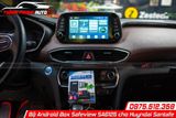  Lắp đặt bộ Android box Safeview Sa6125 cho Hyundai Santafe 2019 tại Tp HCM 