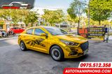  Hyundai Accent dán decal đổi màu ô tô Vàng Gold 