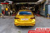  Hyundai Accent dán decal đổi màu ô tô Vàng Gold 