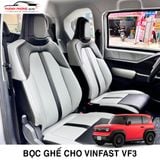  Bọc ghế da cho Vinfast VF3 