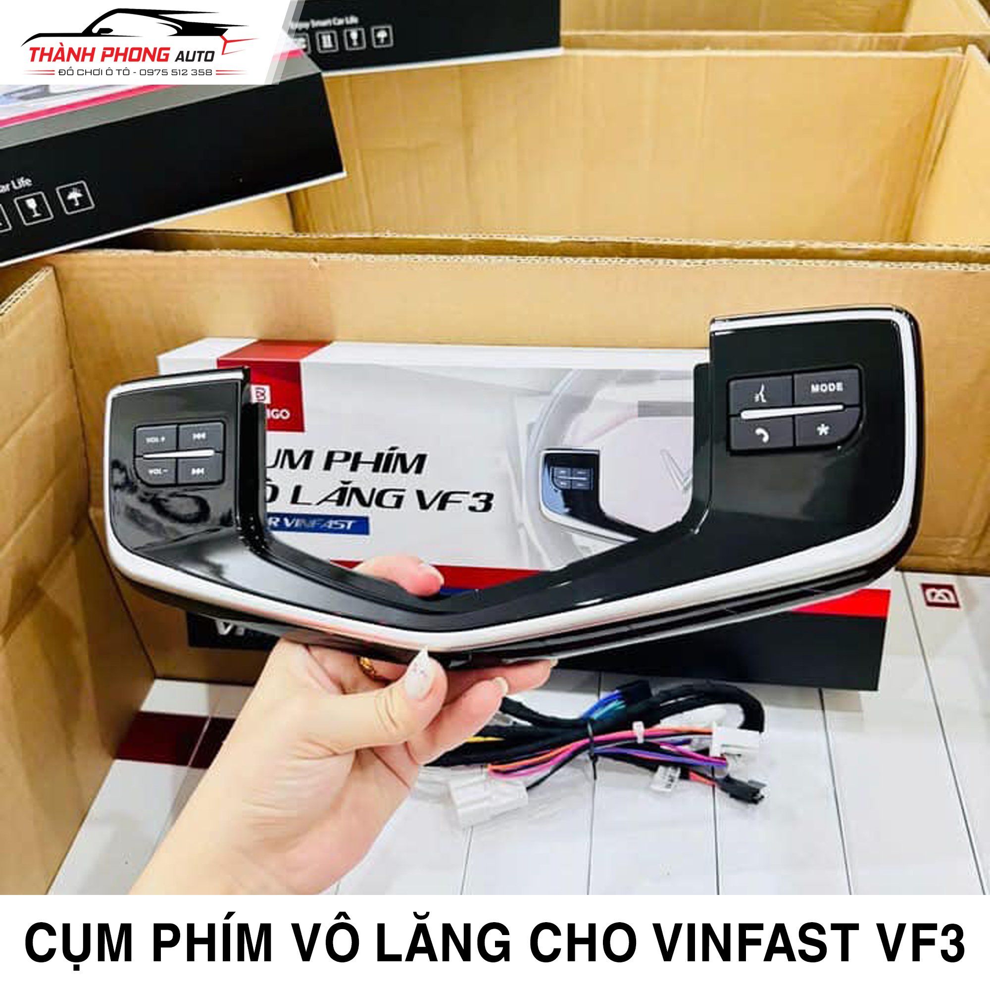  Cụm phím vô lăng cho Vinfast VF3 
